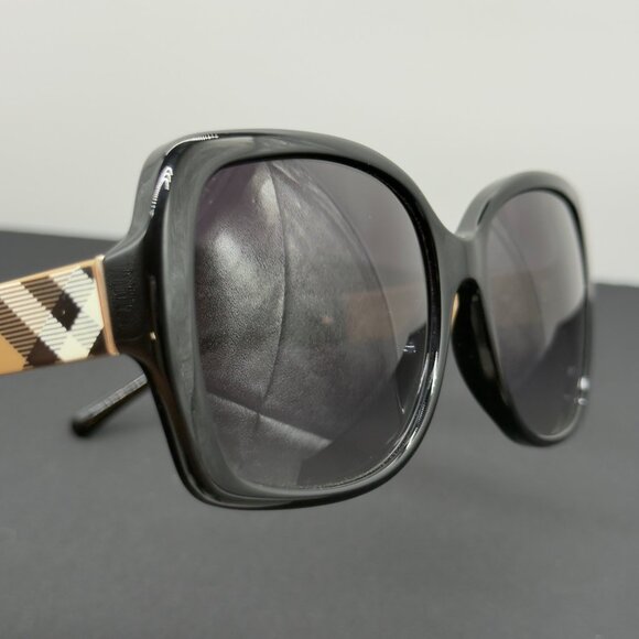 Burberry Womens Sunglasses BE4160 Square Grey Gradient Lens NOTE - Picture 8 of 10